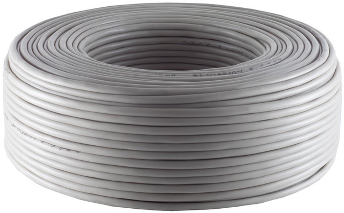 Telefonkabel 2x2x0 6mm² J-Y(ST)Y rund 250m
