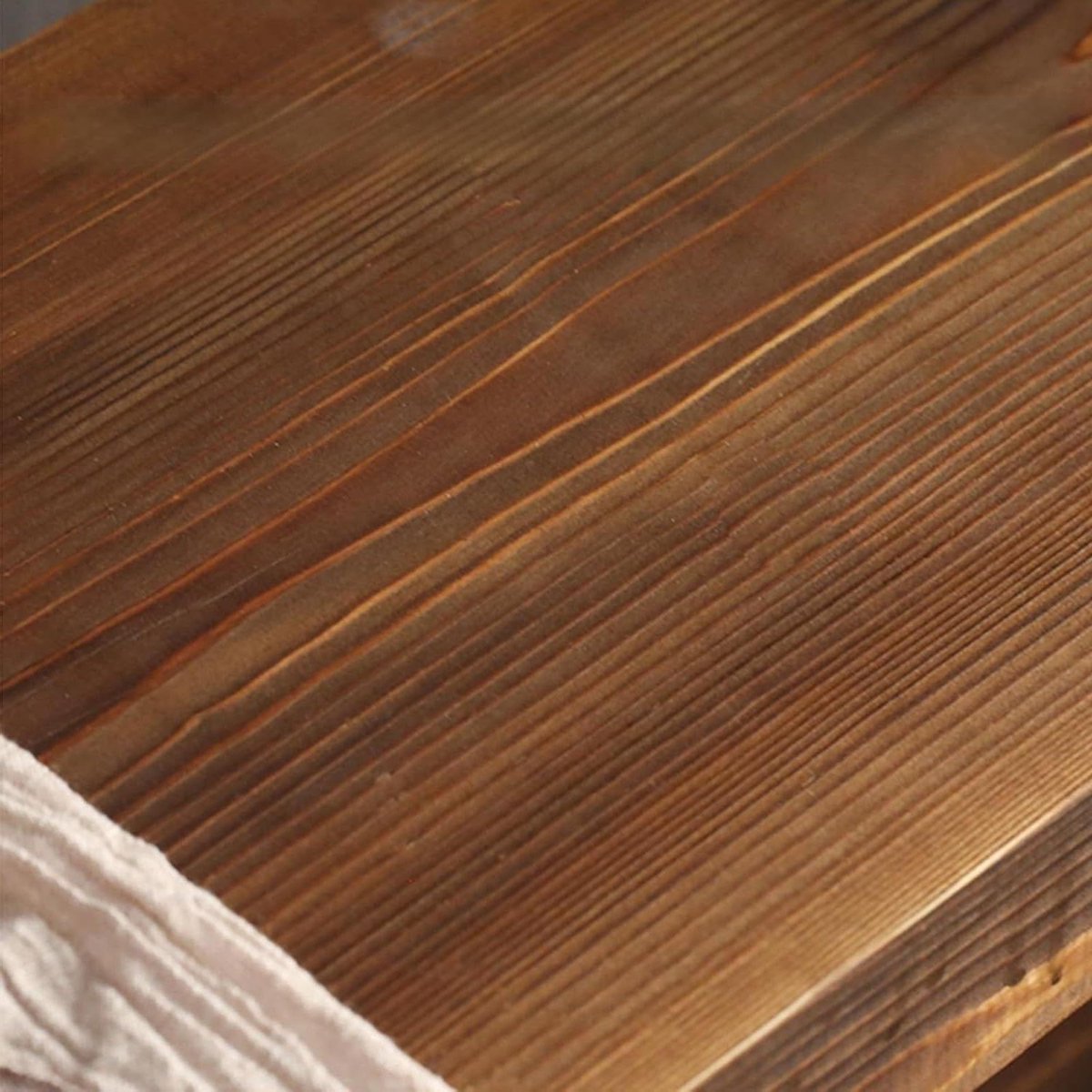 Houten Tuinbank - Buitenbank Bankje - Ontspannen in de tuin - Massief Hout Anti-corrosie - 120x39x40 cm - Bruin