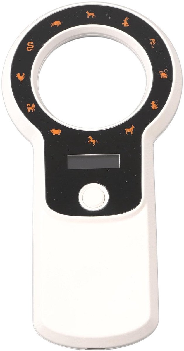 SolidChoice - Dieren ID Chip Reader - Microchip Scanner voor Honden en Katten - Handzaam en Draagbaar - 134.2 KHz - Dieren identificatie - Geschikt vo