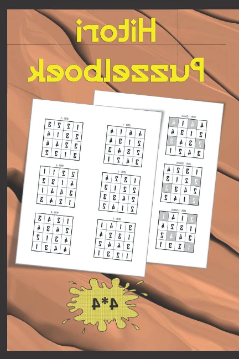 Hitori Puzzelboek - Logische Puzzels - Hersenen Trainen - Simpele Regels - 110 Pagina's - Niet Gespecificeerd