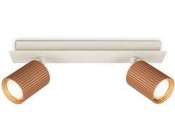 BRILONER Ida - Opbouwspot - plafondspot- GU10 fitting - spotlamp - voor woonkamer - 32cm