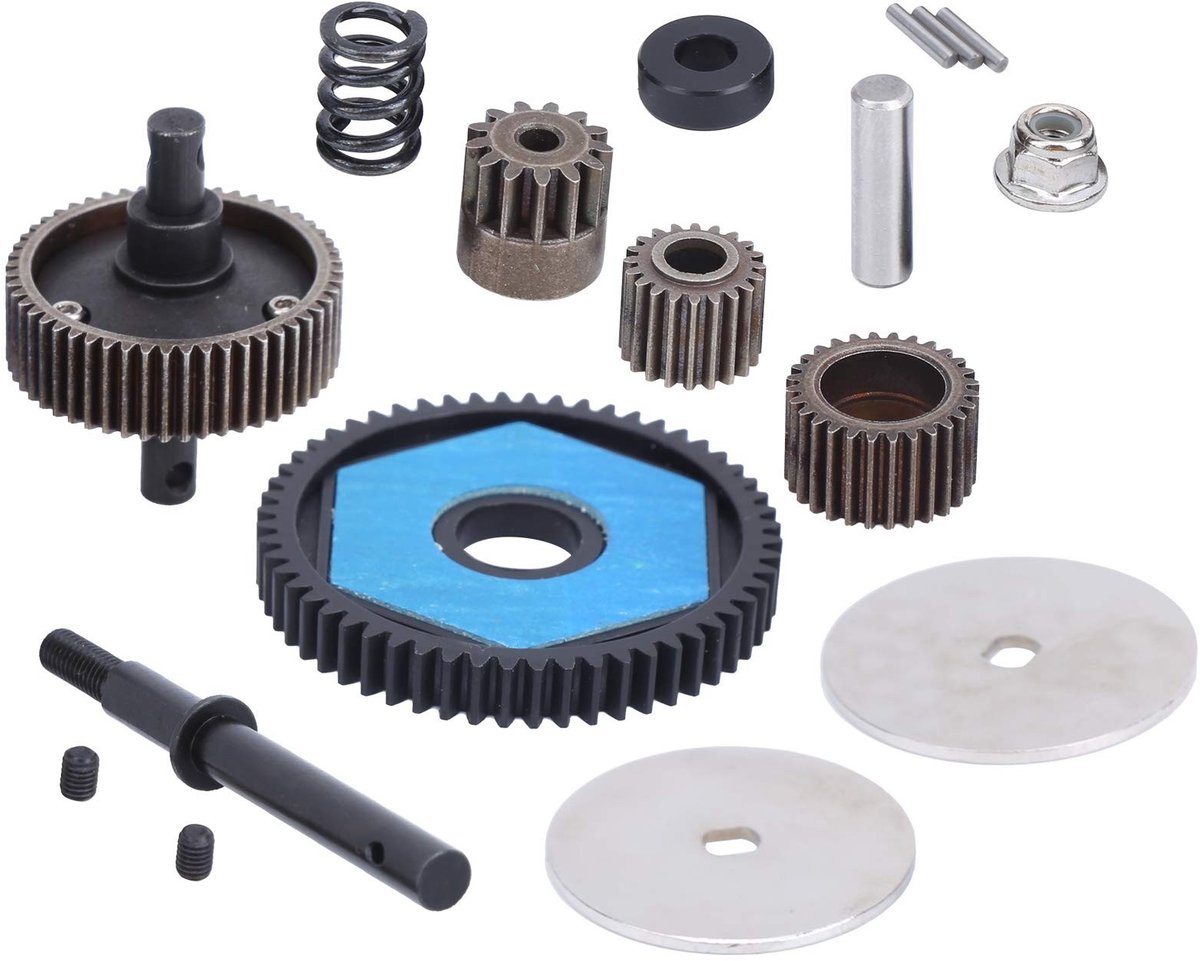 SPHProducts - RC Gearbox met Motor - Duurzaam en Betrouwbaar - Voor Axial SCX10 en SCX10 II - Hoogwaardige Prestaties - Betrouwbare Krachtbron - Voor M...