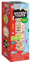 Grafix houten stapeltoren spel - 54 blokken - gezelschapsspel.
