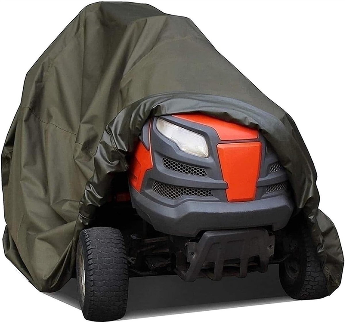 Zitmaaierhoes - Beschermhoes Tuinmachine - Bescherming Tegen Weer - Waterdicht Oxford Materiaal - XS - Groen