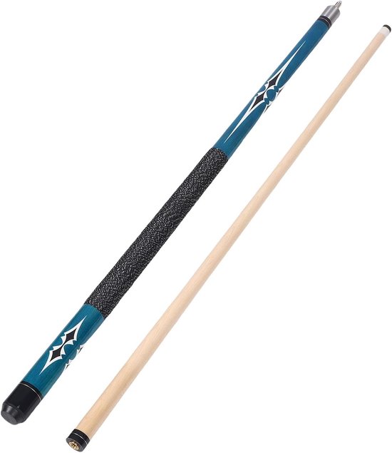 Biljart Keu - Pool Stick - Precisie Spel - 2 Delig Ontwerp - 147 cm Lengte - Natuurlijk Hout — afbeelding 3