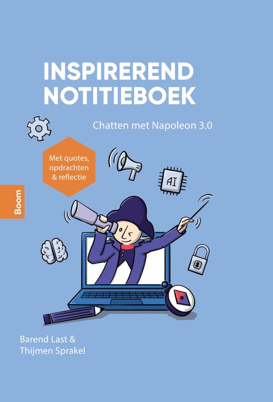 Chatten met Napoleon 3.0 - Inspirerend notitieboek - cover