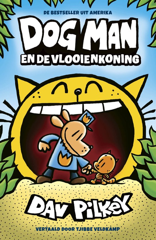 Dog Man - Dog Man 5 - Dog Man en de vlooienkoning - cover