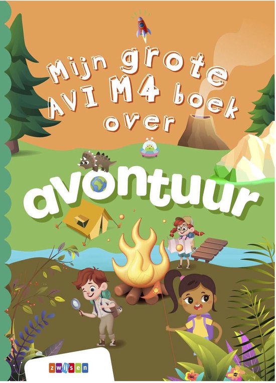 Grote AVI-boeken - Mijn grote AVI M4 boek over avontuur - cover