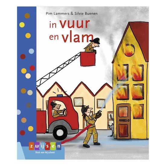 Leren lezen AVI M3 - in vuur en vlam - cover