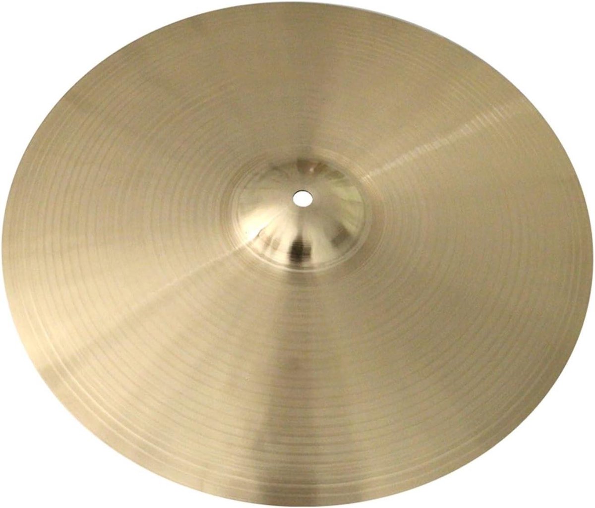 Crash Bekken - Cimbaal Percussie - Drum Set - Niet Gemakkelijk Te Buigen - 18 Inch - Metaal