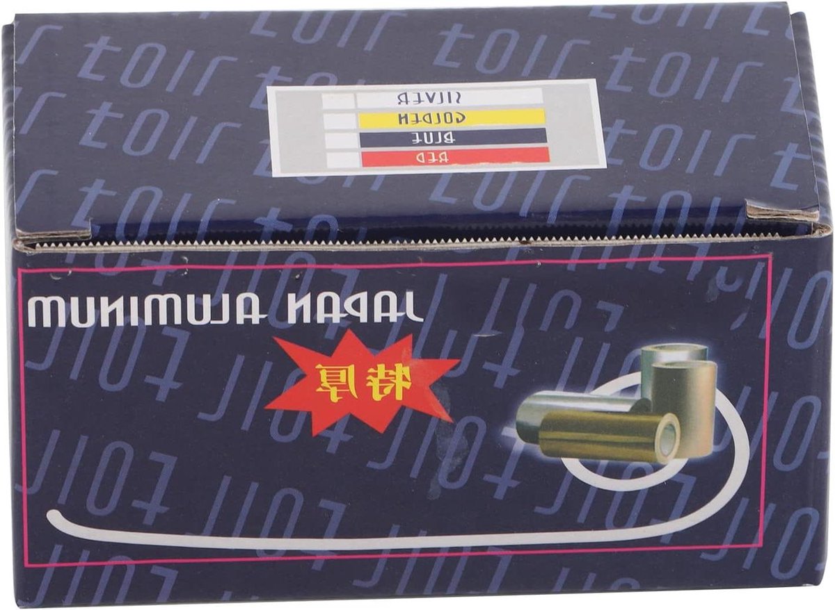 Aluminiumfolie - Haarfolie - Haarverven - Met gatontwerp - 30 meter - Zilver