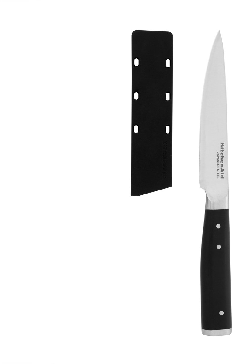 Officemes 11,5cm , Hoogwaardig Japans Koolstofstaal - Incl Hoes - KitchenAid