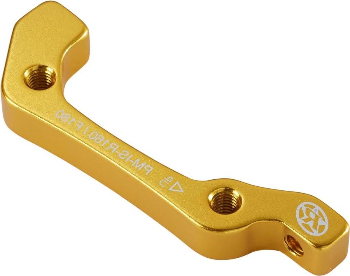 Remadapter Schijfrem - Montage Adapter - Fiets Onderhoud - 2-in-1 Ontwerp - Voor 180mm - Goud