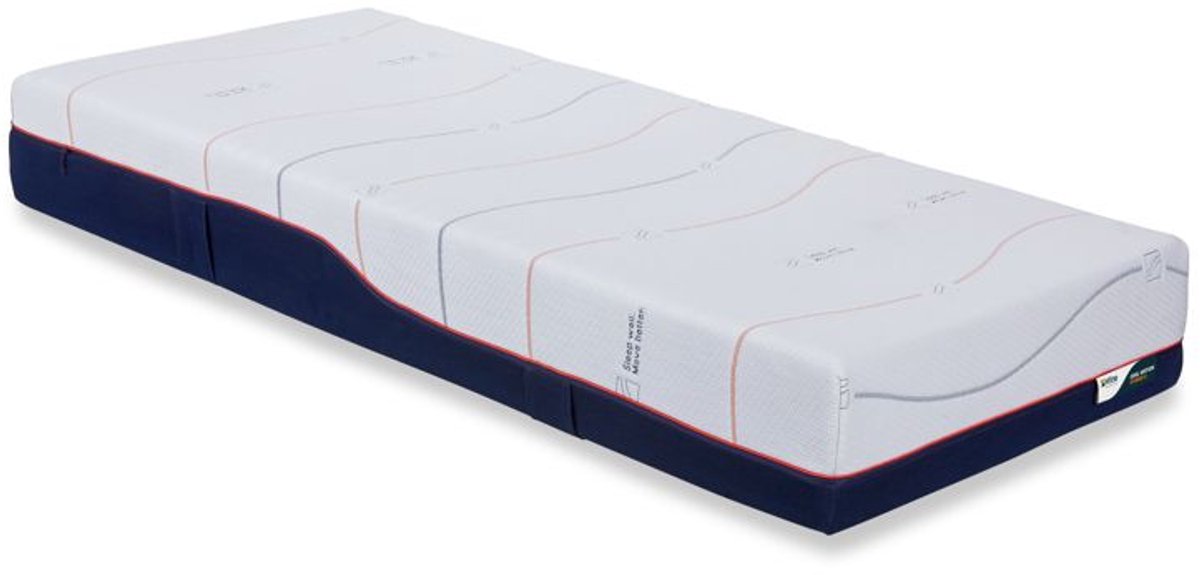 M line Cool Motion 6 matras 140 x 200 cm – koudschuim & traagschuim – pocketvering – medium – 7 comfortzones – drukverlagend – tweepersoons — afbeelding 3