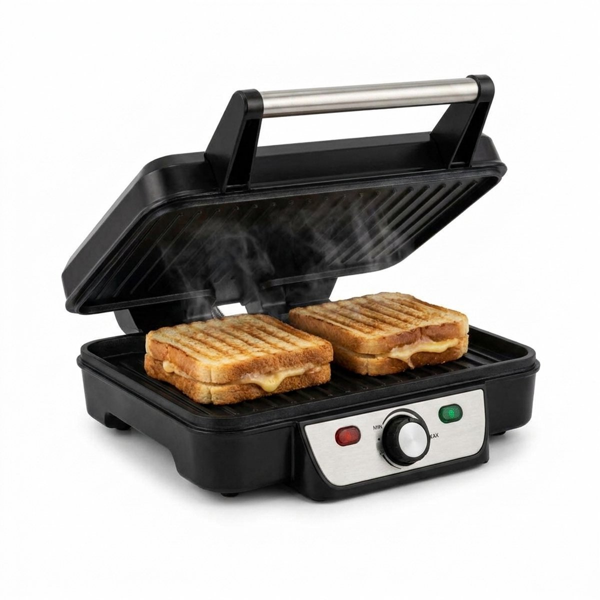 Golermo Tosti Apparaat 2000W - Tosti IJzer en Contactgrill
