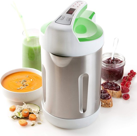 YOR® Soepmaker - Soepmakers - Soupmaker - Zilver - ‎18cm x 23cm x 33cm van Yor — afbeelding 3