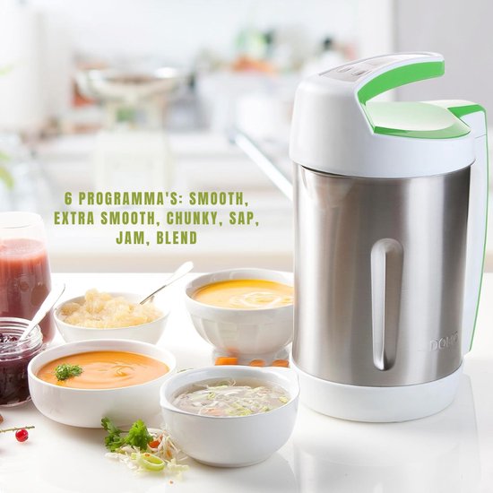 YOR® Soepmaker - Soepmakers - Soupmaker - Zilver - ‎18cm x 23cm x 33cm van Yor — afbeelding 5