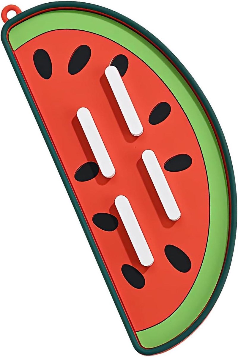 Lepelhouder Fornuis - Afdruipmat Keuken - Schoon Koken - Sneldrogende Drainage - 22.5 cm - Rood