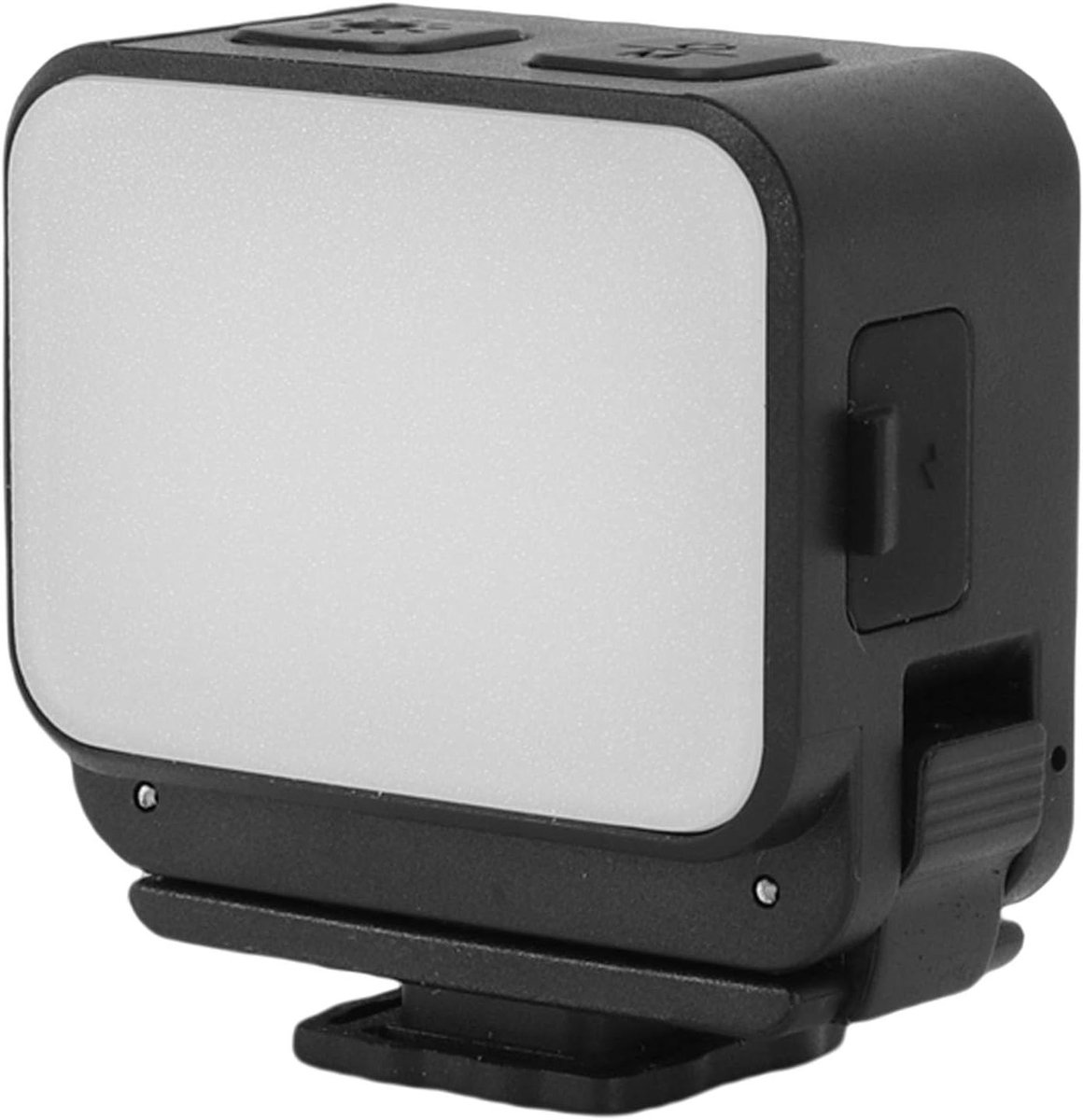 Videolamp Actiecamera - LED Lamp Camera - Video Opnemen - 3 Kleurtemperaturen - 150Lx - Zwart