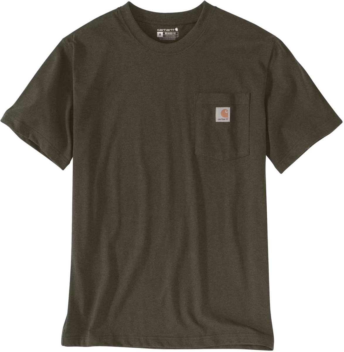 Carhartt Dearborn Relaxed Pocket T-Shirt 103296 -M Burnished Logs Heather