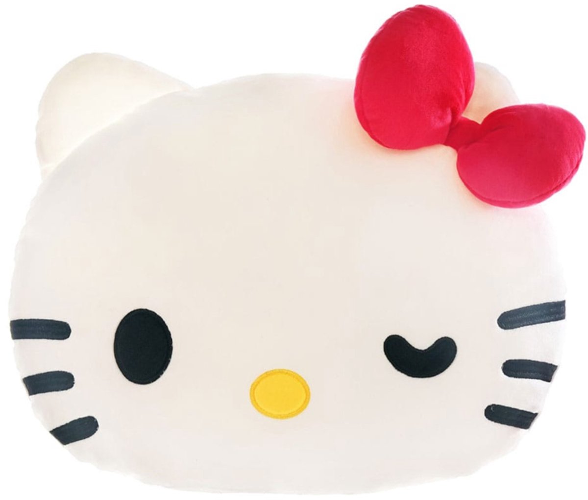 Sakami Merchandise Sanrio 3D Pillow Hello Kitty 37 cm Kussens Geel