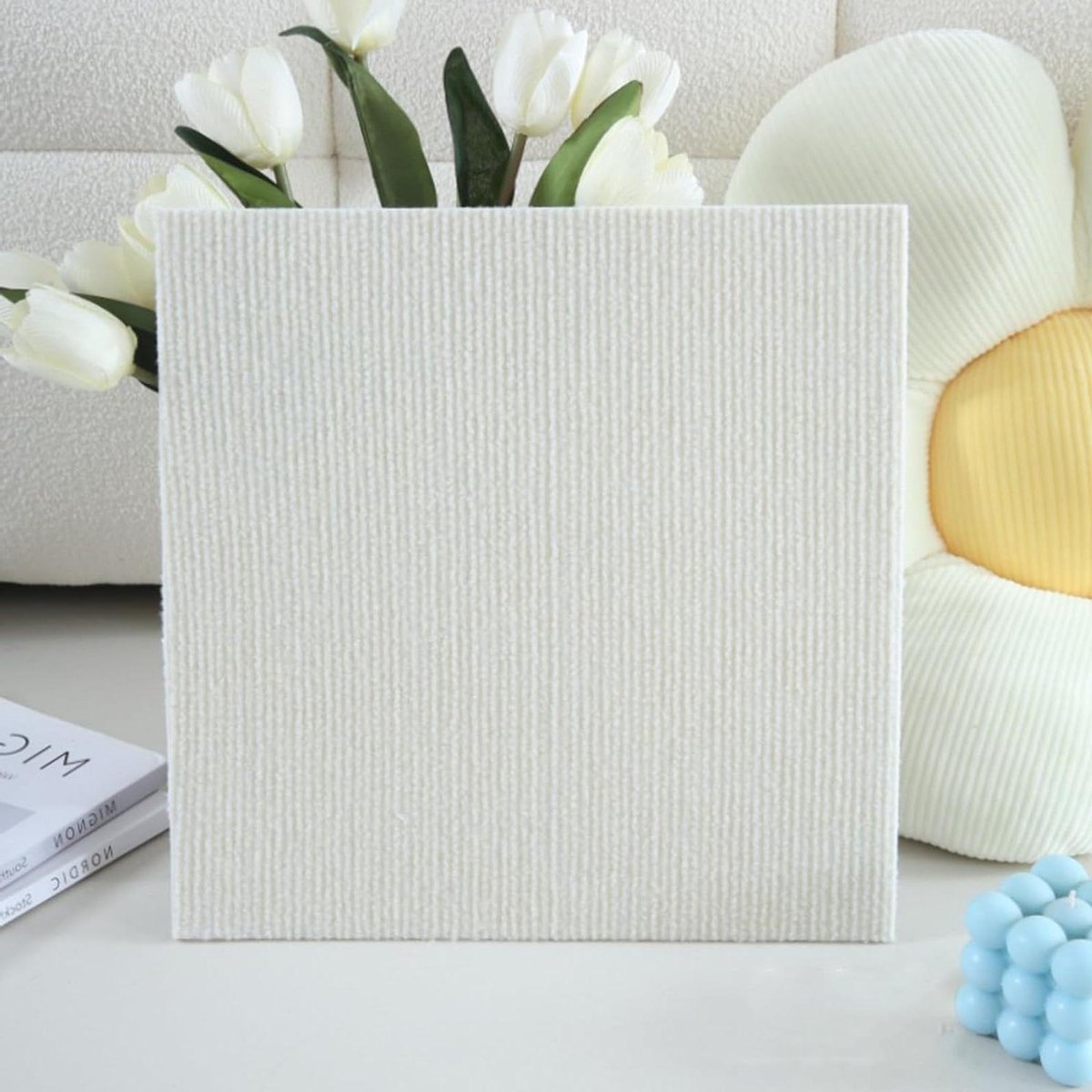 Tapijttegels - Vloertegels Vloerbedekking - Woonkamer Inrichten - Zelfklevend - 30 x 30 cm