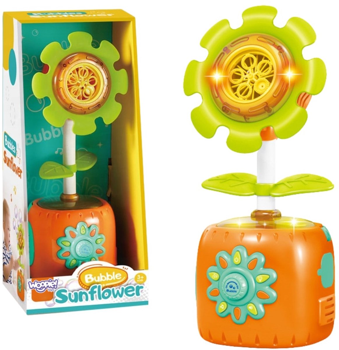 Woopie interactieve zonnebloembellenmachine - UNI