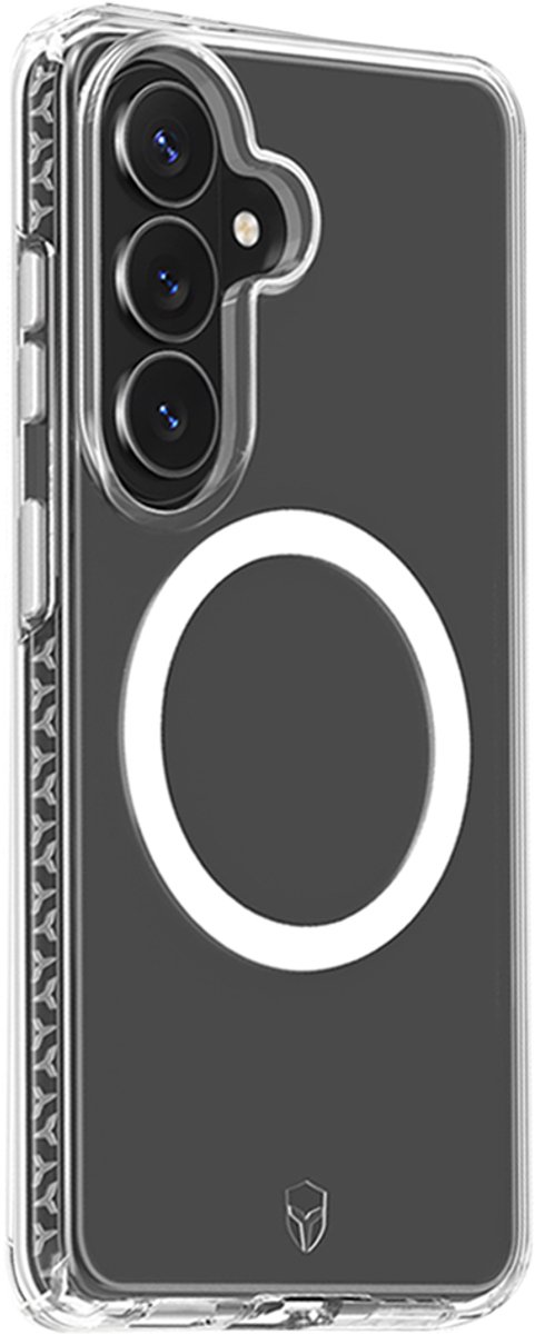 Force Case, Coque pour Geschikt voor Samsung Galaxy S26 Antichocs 4m MIL-STD 810G Compatible Recharge Qi, Transparant