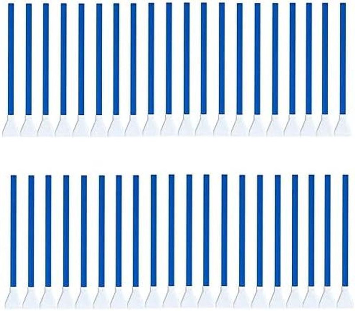 Sensor Reinigingsdoekjes - Sensorreiniger - Camera Onderhoud - Cleanroom Verpakking - 40 Stuks - Blauw & Wit