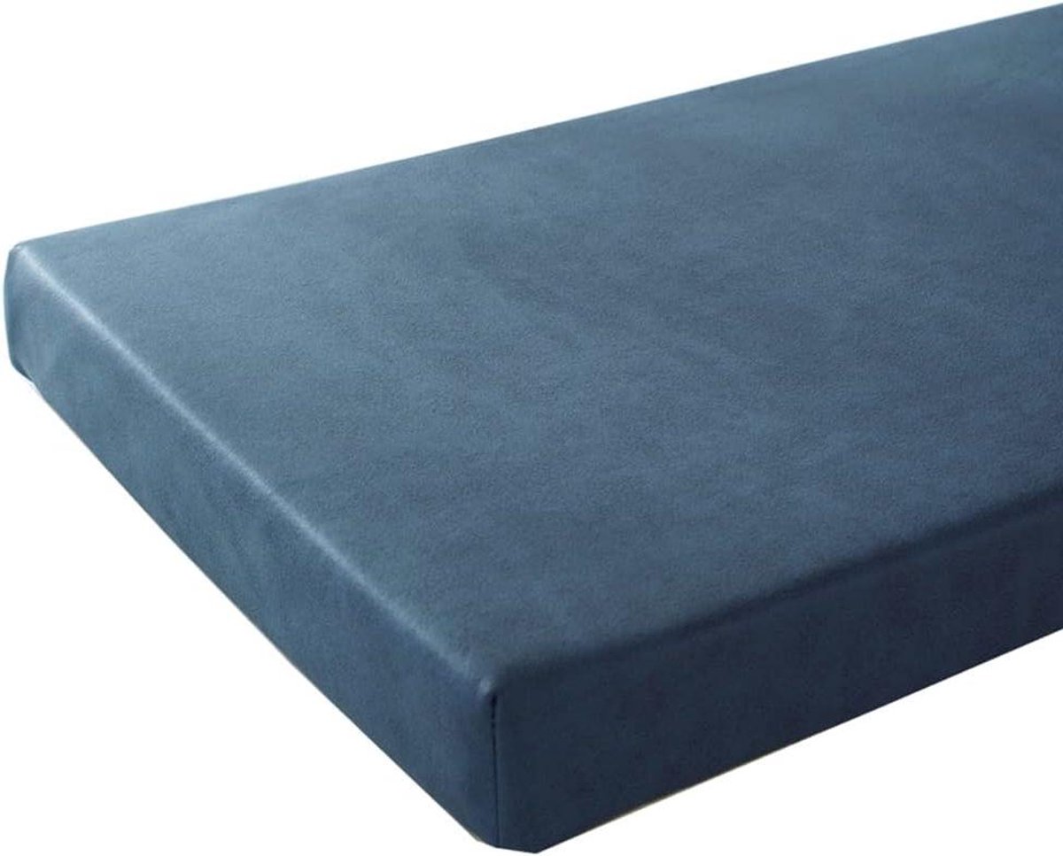 Bankkussen Waterdicht - Tuinkussen Stoelkussen - Buiten Zitten - Antislip Onderkant - 100x35cm - Donkergrijs