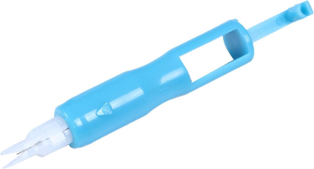 Naaimachine Draadinrijger - Inrijg Hulp - Naaien - Automatisch - 3 stuks - Blauw en wit