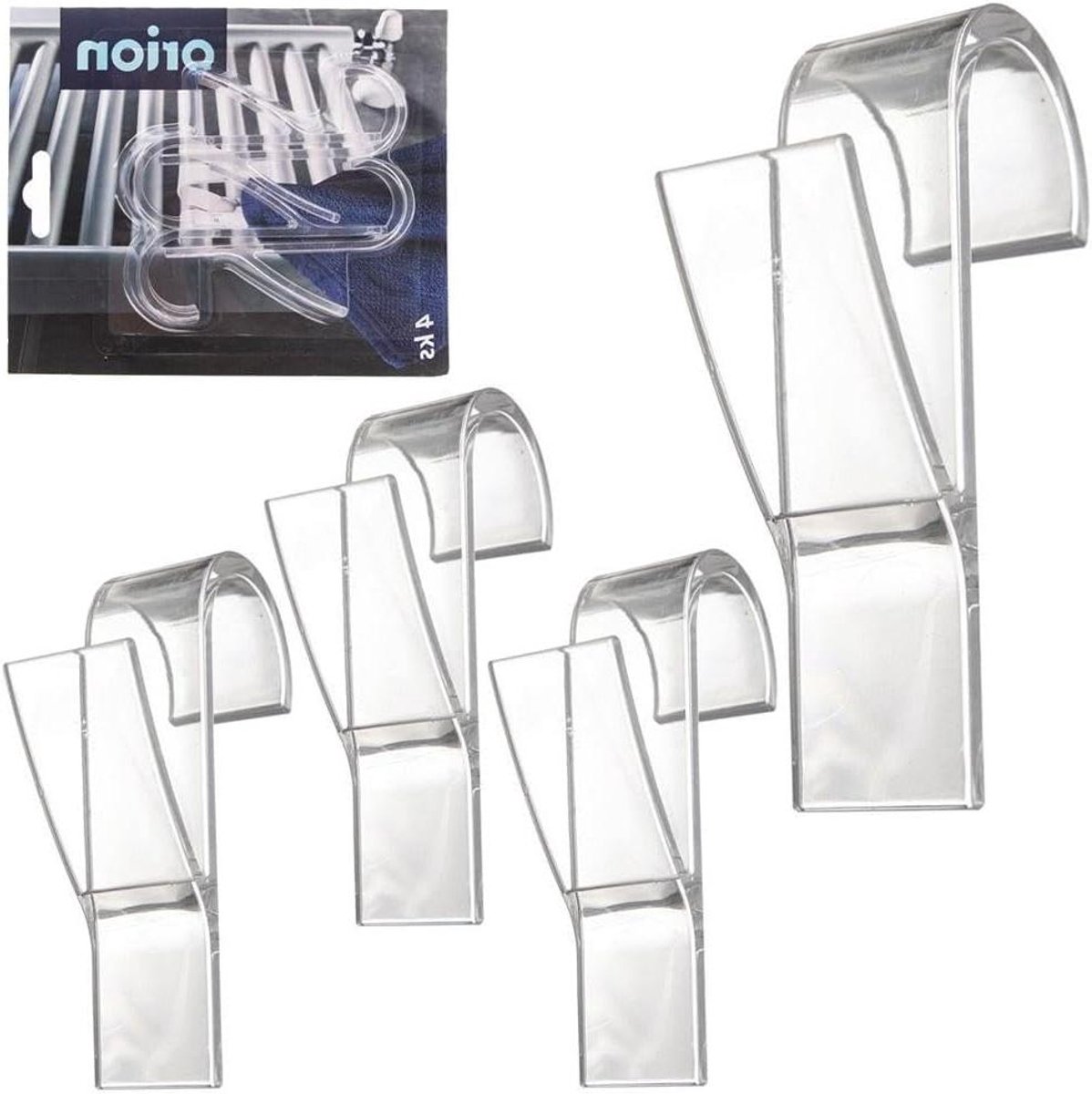 Handdoekhaken Radiator - Badkamerhaken Radiator - Handdoeken Drogen - Boren Niet Nodig - 6