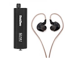 Moniteurs intra-auriculaires SubZero SZ-IEM avec amplificateur de casque