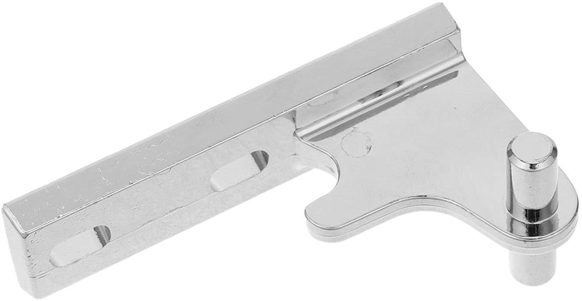 Koelkast Deurscharnier - Vriezer Scharnier Reparatie - Apparaten Repareren - Roestvrij Staal Ontwerp - 8.5 x 4.6 x 3.5 cm