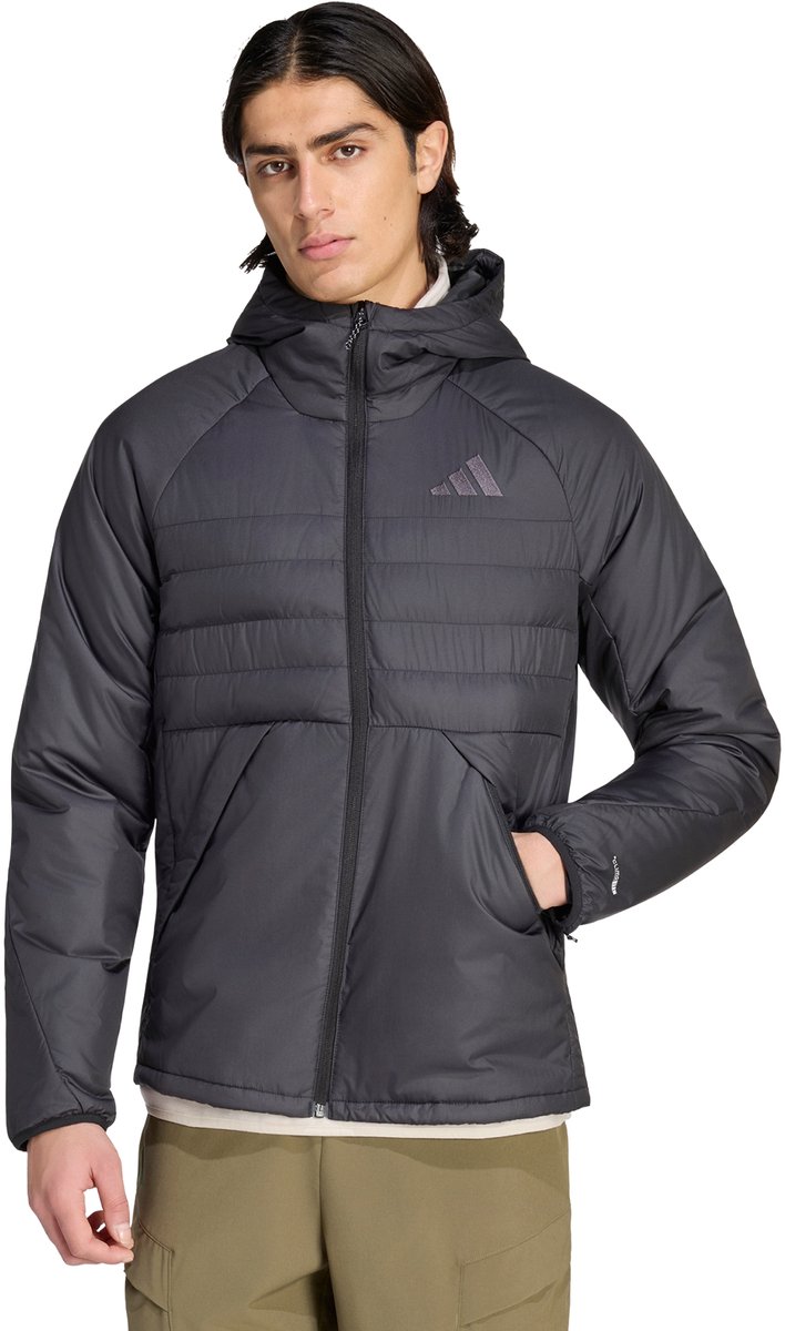 Adidas Terrex Terrex Multi Climawarm Isolerend Capuchonjack Heren Zwart