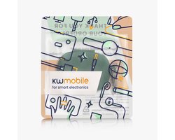 kwmobile cover voor oordopjes case - geschikt voor JBL Endurance Peak 4 - Trendy beschermhoes draadloze oordopjes in donkergroen