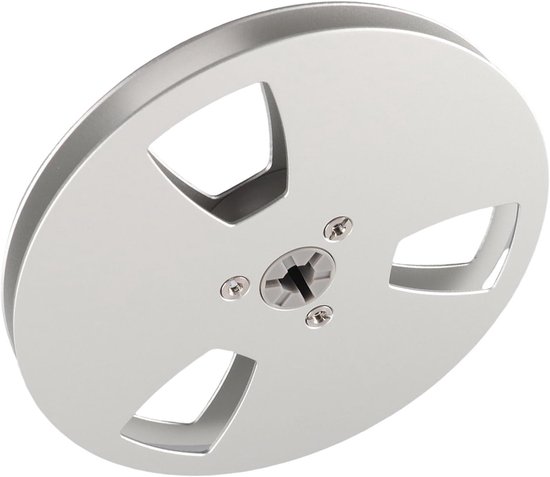 Lege Oprolspoel - Tape Haspel - Opname Benodigdheden - Verbeterde Geluidskwaliteit - 5 Inch - Zilver — afbeelding 3