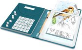 KIDYWOLF KIDYDRAW PAD Animals - Verlichte Tekentablet voor Kinderen - 30 Overtekeningen - Creatief Schermvrij Speelgoed - 8+