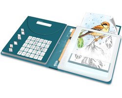 KIDYWOLF KIDYDRAW PAD Animals - Tablette à Dessin Lumineuse pour Enfants - 30 Calques - Jouet Créatif Sans Écran - 8+