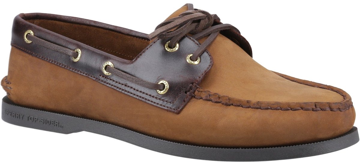 Sperry Authentiek Origineel 2 VET Breed | Bruin/Buc Bruin - FW Boat Shoes - Maat 41 -