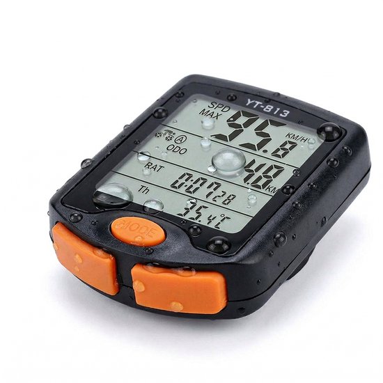 Draadloze Fietscomputer - Kilometerteller Fiets - Waterdicht — afbeelding 3