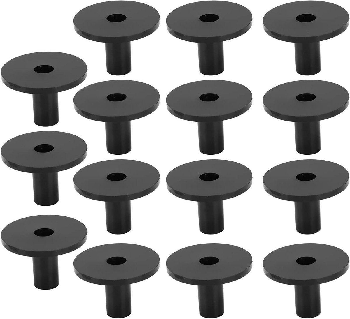 Cymbal Sleeves - Percussie Accessoires - Drum Onderdelen - Duurzaam Plastic - 15 Stuks - Zwart