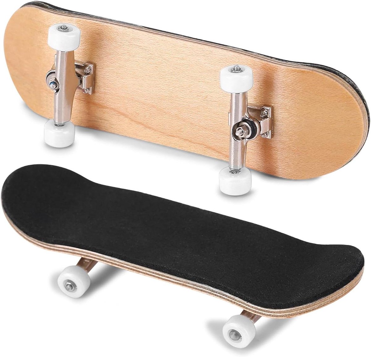 Vinger Skateboard Set Mini Skateboards Vaardigheidstraining 5-lagen Esdoornhout 18 x 14 x 2 cm