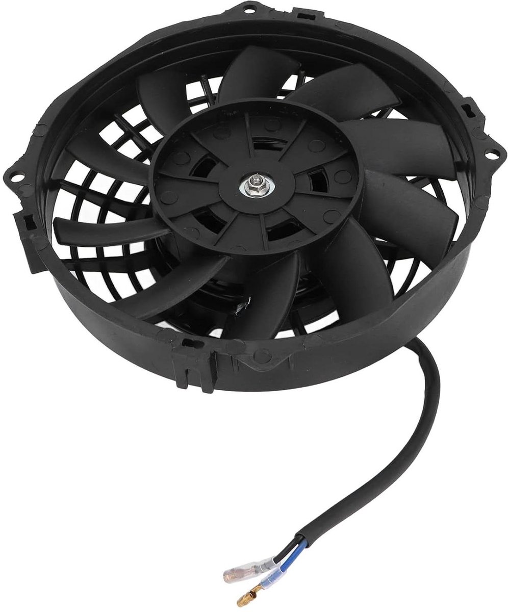 Radiator Ventilator Set - Koeling Motor - Motor Koelend - Uniek Bladontwerp - 7 Inch - Zwart