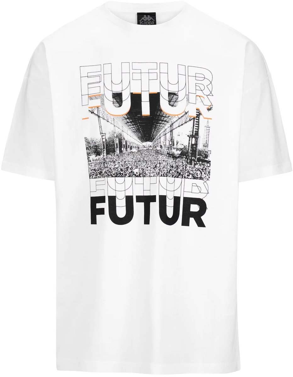 T-shirt Kappa Authentic Main Future Festival Wit