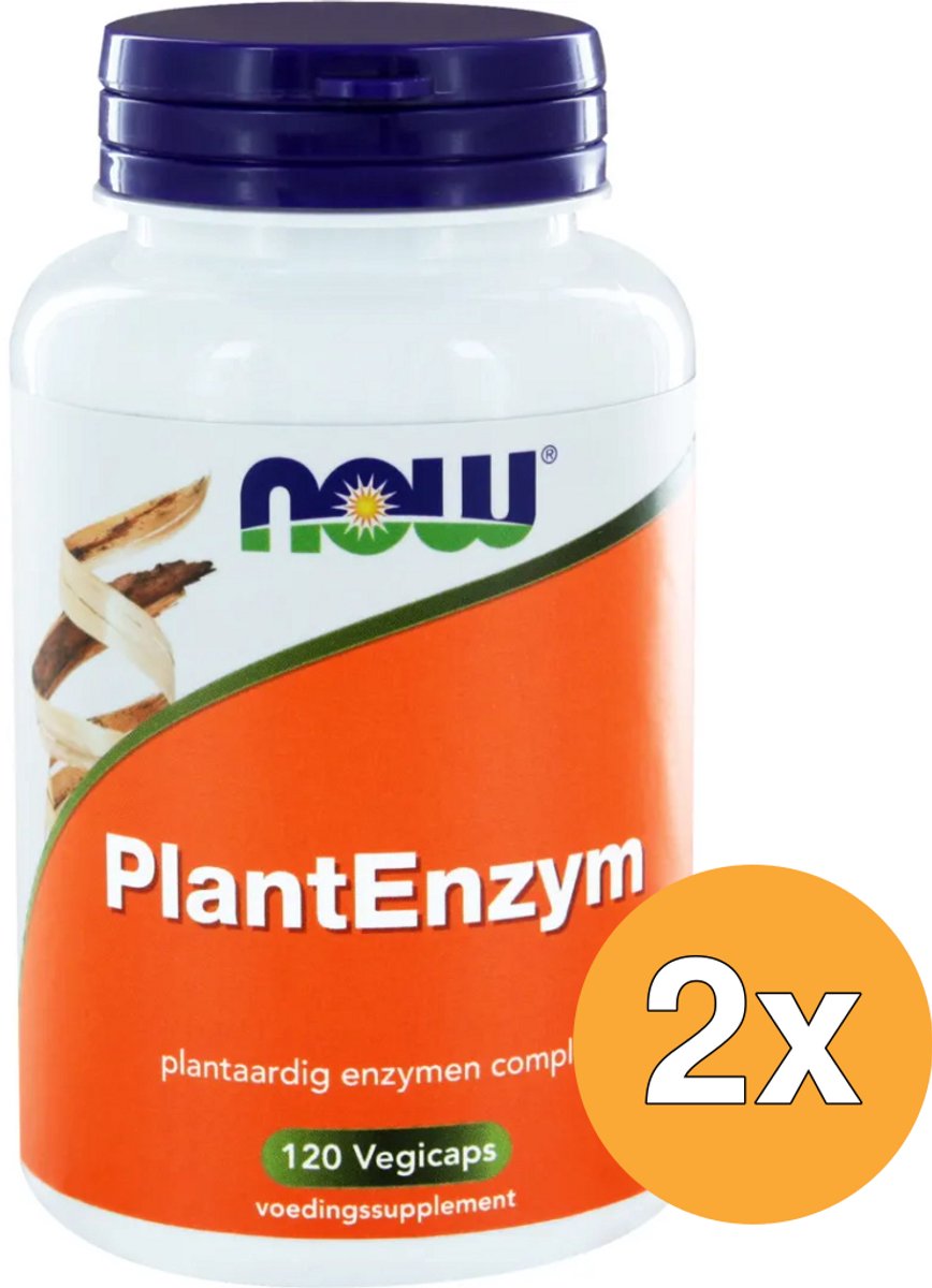 2x Now PlantEnzym (120 vega capsules)