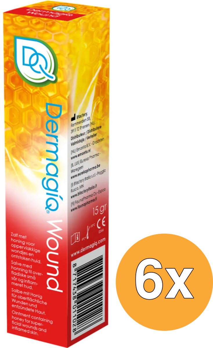 6x Dermagiq Wound (15 gr)