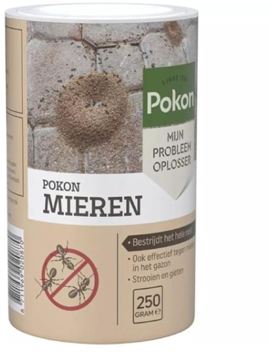 Pokon Tegen Mierenkorrels (250 gr) - Krachtige Insecticide - Met gratis cheatsheet