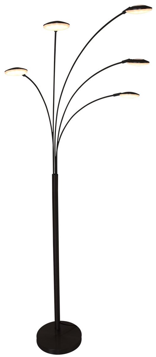 Mexlite Vloerlamp mexlite synna LED zwart