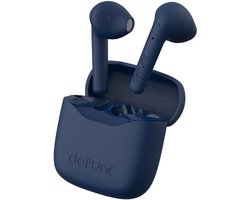 Defunc True Lite II Draadloze Oordopjes – Blauw – Bluetooth Earbuds – Comfort Fit – AI App Ondersteuning
